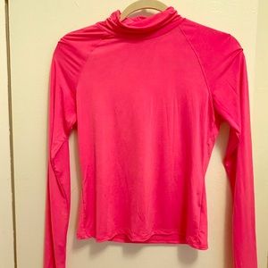 Urban outfitters Neon pink turtle neck